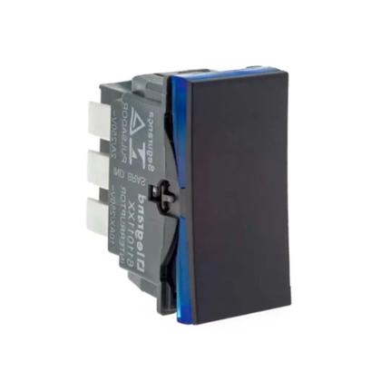 Imagem de Interruptor Parale 10A 250V B.automatico 1M Preta 611011PT