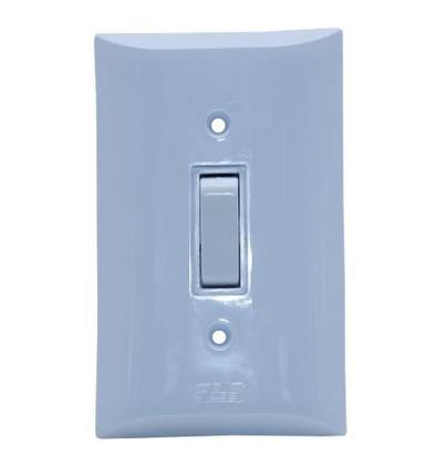 Imagem de Interruptor Paralelo 10A De Parede Branco Flp Paris 1420000