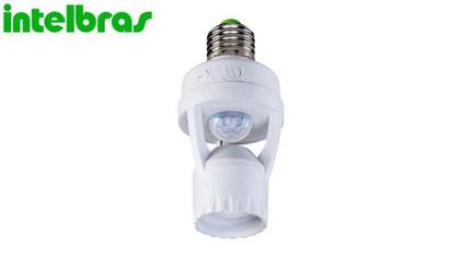 Imagem de Interruptor Sensor De Presença Para Iluminição Intelbras E27 Esp 360 S