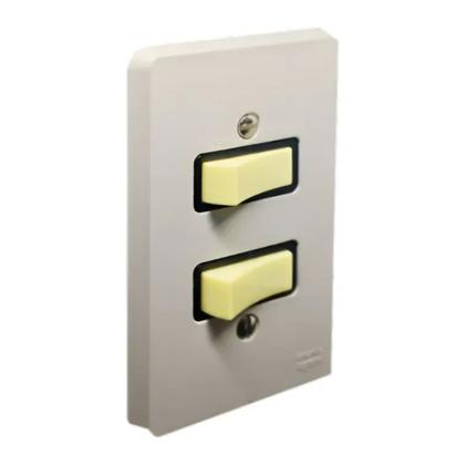 Imagem de Interruptor Simples 2 Mod Silentoque Conj 2110 Pial
