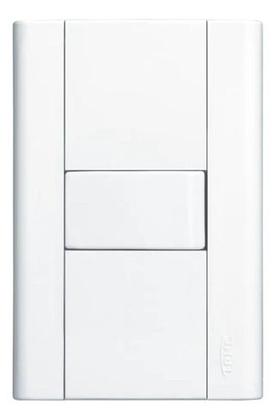 Imagem de Interruptor Simples Com Placa 4x2 Fame Modulare