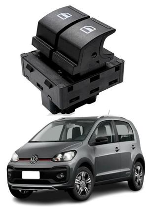 Imagem de Interruptor Vidro Elét Duplo Up 14-21 Led ul Ld Esquerdo