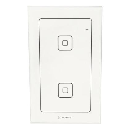 Imagem de Interruptor Wifi Outmat 2 Touch Acenda E Apague Pelo Celular