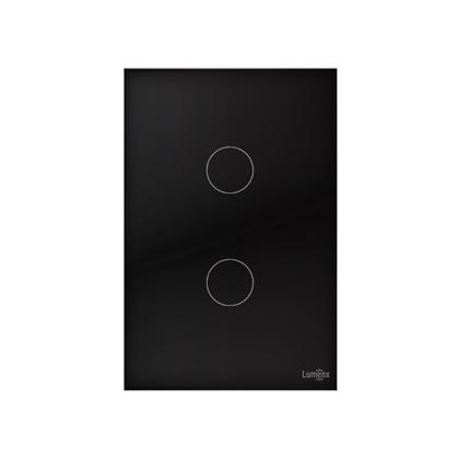 Imagem de Interruptor WiFi Touch Inteligente 2 Botões Alexa Pr Tuya