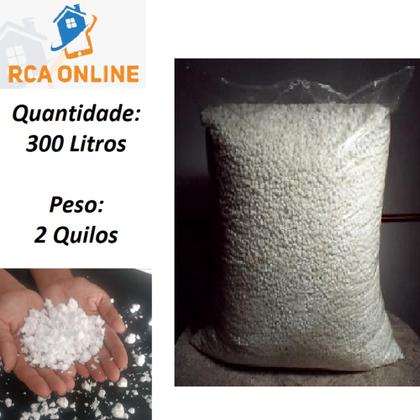 Imagem de Isopor Triturado para Enchimento de Puffs e Almofadas - Produção de Concreto Leve - 300 Litros (2kl)