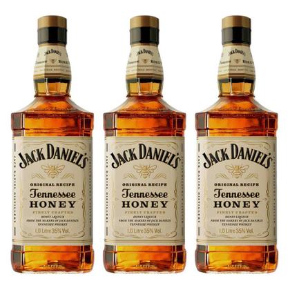 Imagem de Jack Daniels Tennessee Honey 1 Litro 3 Unidades