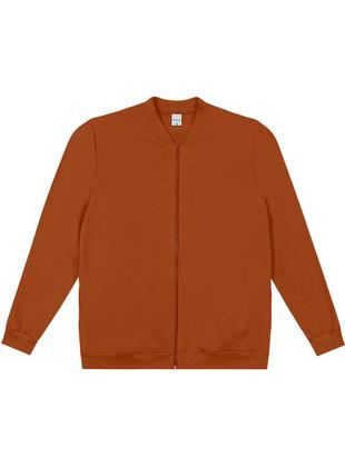 Imagem de Jaqueta Bomber Moletom Malwee 1000094107 Masculina Plus Size Flanelada T. G1/G3