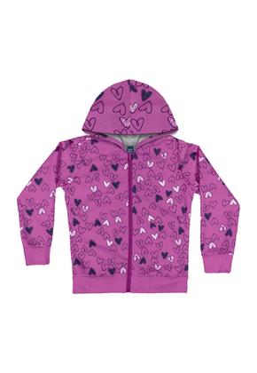 Imagem de Jaqueta em Moletom Infantil Menina Bee Loop