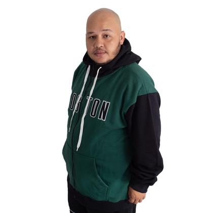 Imagem de Jaqueta Moletom Masculina Plus Size M10 Dunk Boston