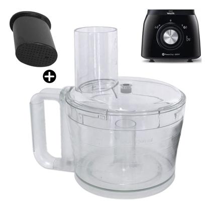 Imagem de Jarra para Multiprocessador Compatível Philips Walita Power Chop Preto RI7630 RI7631 RI7632 RI7636