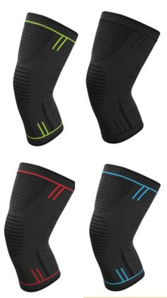 Imagem de Joelheira exercício funcional Academia Musculação Caminhada Bike (par)