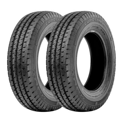 Imagem de Jogo 2 Pneus General Tire by Continental Aro 14 Eurovan 2 185R14C 102/100Q 8 Lonas