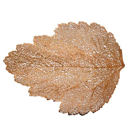 Imagem de Jogo Americano Vizapi 30x45cm Folha Cobre