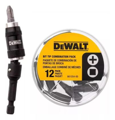 Imagem de Jogo Bits Adaptador Angular Magnético Philips Dewalt 14 pçs