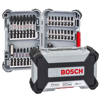 Imagem de Jogo Bits Pontas e Soquetes 36 Peças Impact Control Bosch