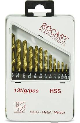 Imagem de jogo broca aço rápido 1/16 - 1/4 ROCAST titânio