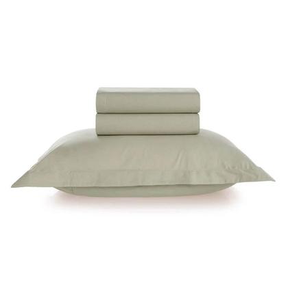 Imagem de Jogo Cama Solteiro Liss 180 Fios 100% Algodão Karsten Menta