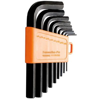 Imagem de Jogo chave allen 1/16 a 3/8" com 09 peças - 44420/209