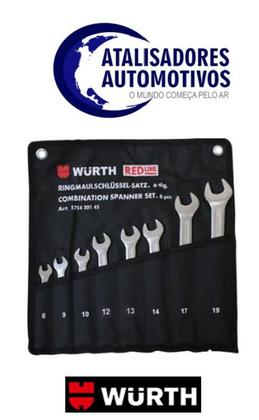 Imagem de Jogo Chave Combinada Redline com 8 Peças - Wurth