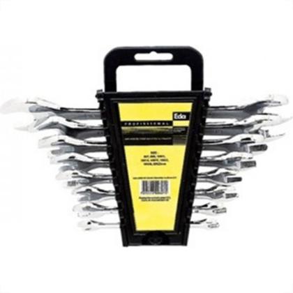 Imagem de Jogo Chave Fixa Cromado.Vanadium Eda 6A22 08P