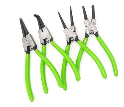 Imagem de Jogo De Alicate Para Trava Anel 4 Peças Interno E Externo