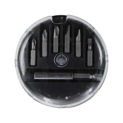 Imagem de Jogo de Bits 7 Peças Aço Cromo Vanádio - Phillips PH1, PH2, PH3 e Fenda 3, 5, 6