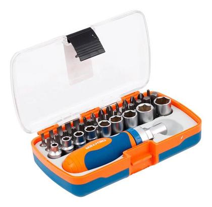 Imagem de Jogo De Bits Profissional 25mm 38 Peças Com Estojo - Dexter