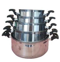 Imagem de Jogo de caçarola 16/24 Alusol Aluminio