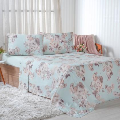 Imagem de Jogo de Cama Duplo Queen 150 Fios Extra Macio - Bene Casa