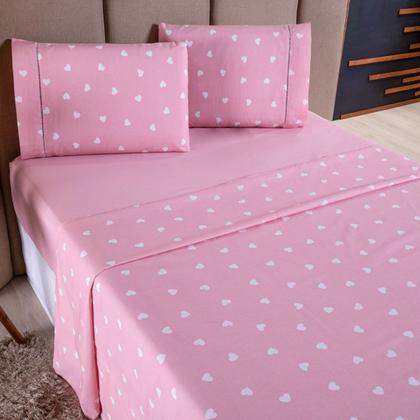 Imagem de Jogo de Cama Refúgio Casal Percal 180 Fios Algodão Luxo 4 Peças