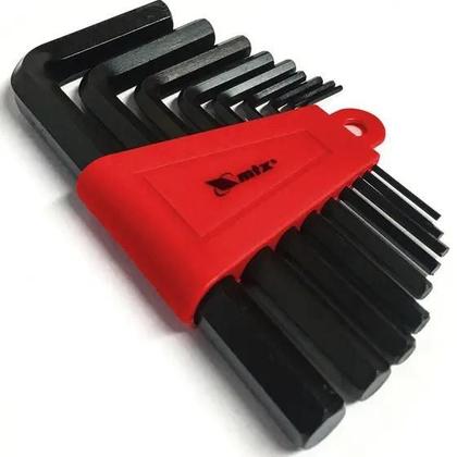 Imagem de Jogo De Chave Allen Curta 1,5 À 10,0mm C/9 Peças Reforçado