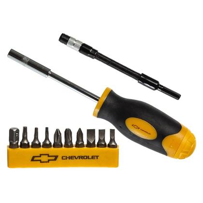 Imagem de Jogo De Chave Com Bits Com 12 Peças Gm5512 Chevrolet