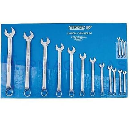 Imagem de Jogo De Chave Combinada 1/4 3/4 9 Peças Gedore