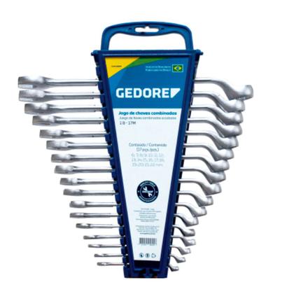 Imagem de Jogo de Chave Combinada 3/8" a 2" Gedore 25 peças 002656