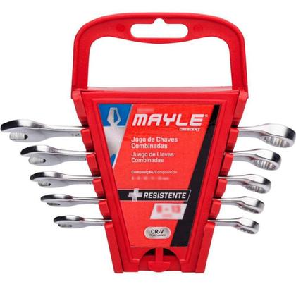 Imagem de Jogo de chave combinada 6 a 17 mm com 7 peças - Mayle