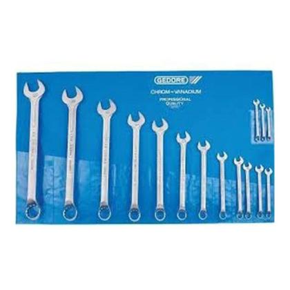 Imagem de Jogo de chave combinada 6 a 32 mm aço cromo vanádio com 15 peças - 1 B - 15M
