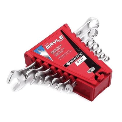Imagem de Jogo De Chave Combinada 6 mm A 17 mm 7 Peças MAYLE