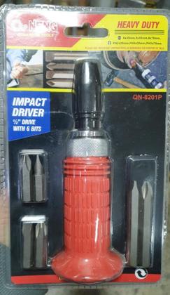 Imagem de Jogo de Chave de Impacto Manual 1/2” c/ 6 bits