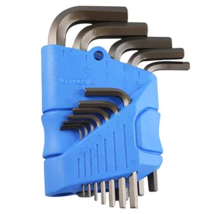 Imagem de Jogo de Chaves Allen Hexagonal L Gedore 12 Peças 1/16" a 1/2" Profissional