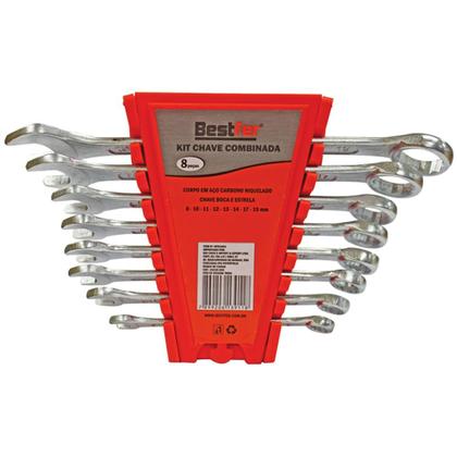 Imagem de Jogo de Chaves Combinada AC 8 Peças