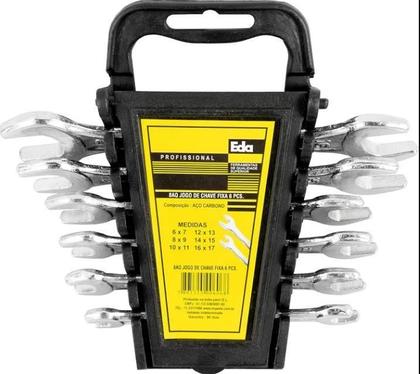 Imagem de Jogo de Chaves Fixa C/ 6 Peças 6 a 17 8AQ EDA 