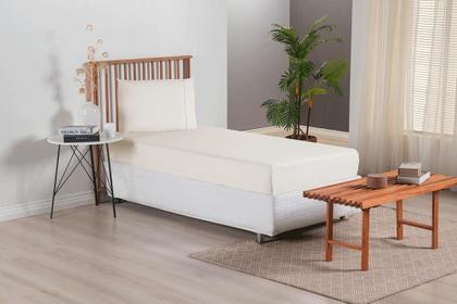 Imagem de Jogo de Lençol 2 Pçs Solteiro Versatile Simples Micropercal 300 Fios com Elástico