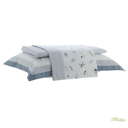 Imagem de Jogo de Lençol Satinee Noah Basic