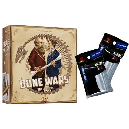 Imagem de Jogo De Tabuleiro Bone Wars Inglês Paleontologos Escavação Fosseis 200 Sleeve Mini Euro