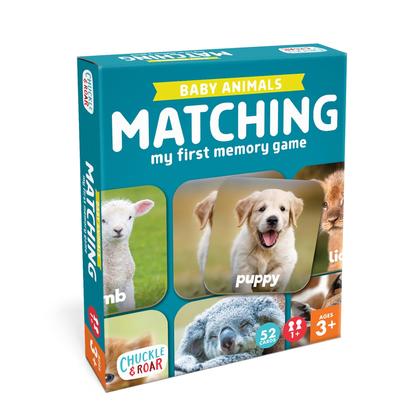 Imagem de Jogo de tabuleiro Chuckle & Roar Matching Game Baby Animals 3+ Years