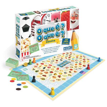 Imagem de Jogo de Tabuleiro - O que é O que é - Clássico - Nig Brinquedos