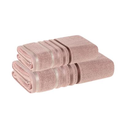 Imagem de Jogo de Toalha Karsten Lumina Banho e Rosto Fio Penteado 500g/m²