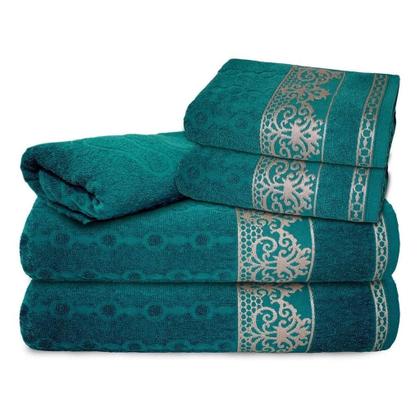 Imagem de Jogo De Toalha Ohana (1 Banho + Rosto) 100% Algodão ul