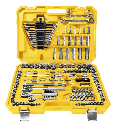 Imagem de Jogo Ferramentas Soquete Bits Chaves 150 Pçs Tramontina Aço