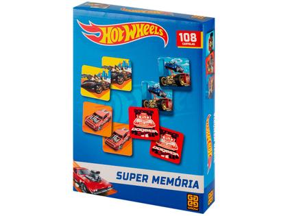 Imagem de Jogo Hot Wheels Super Memória Grow 109 Peças